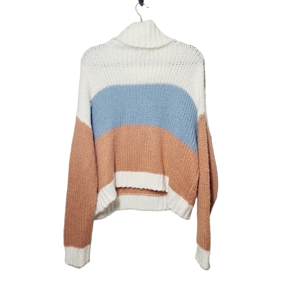 Blue B Thick Knit Cowl Neck Sweater Top - Picture 4 of 6